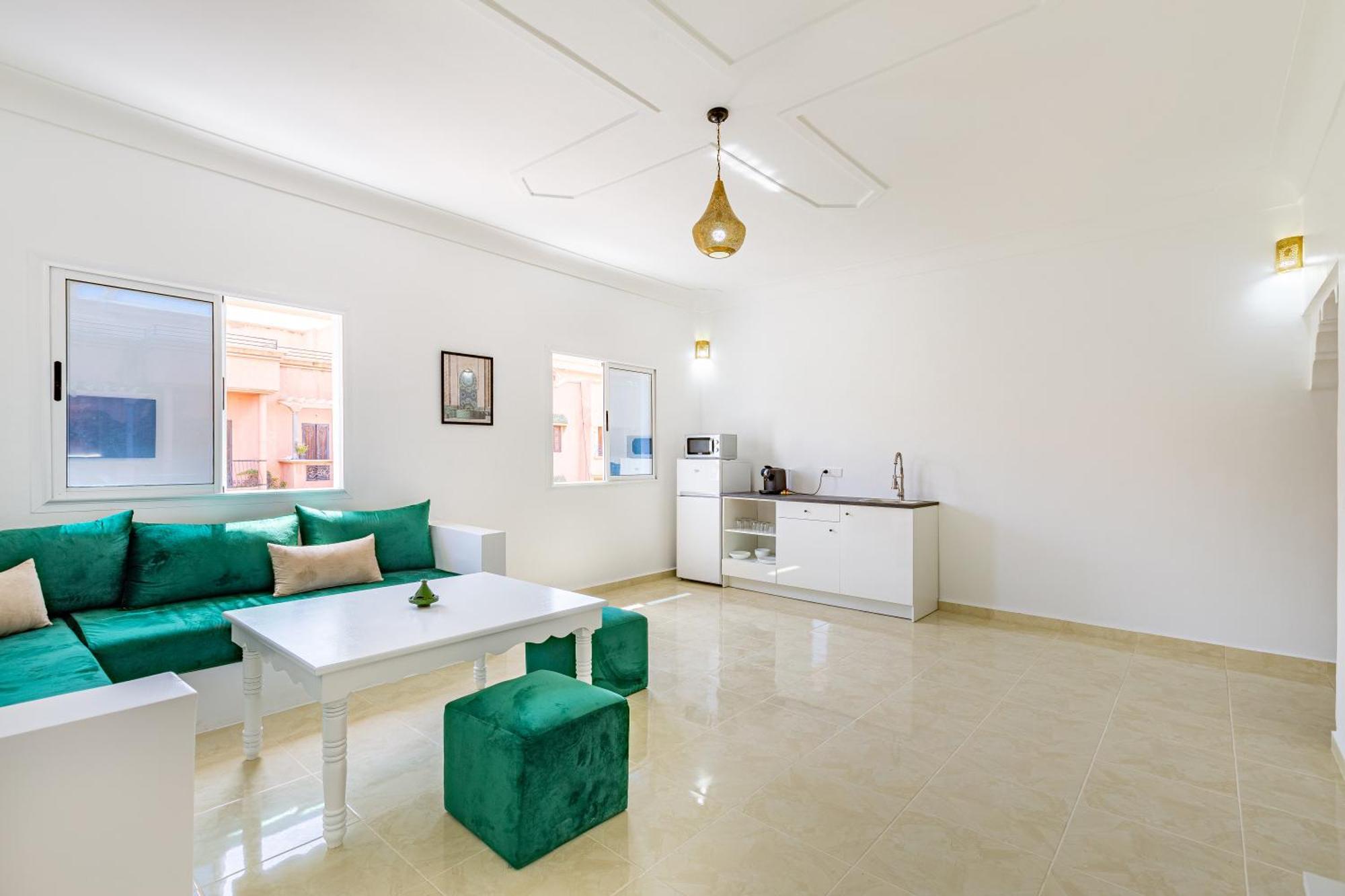 Appart Hôtel avec Terrasse et JACUZZI PRIVE Marraquexe Exterior foto