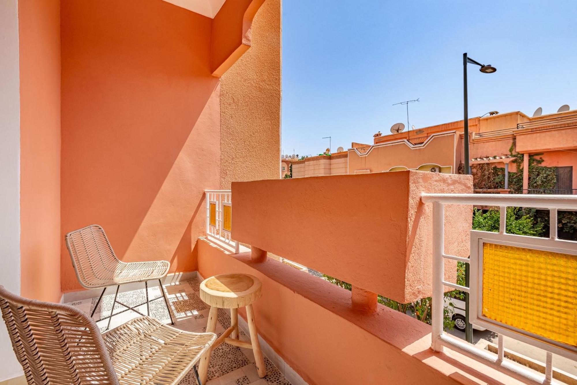 Appart Hôtel avec Terrasse et JACUZZI PRIVE Marraquexe Exterior foto